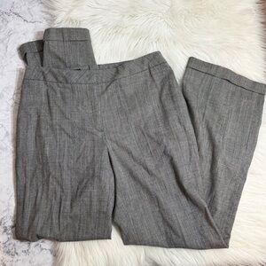 ESCADA Gray Womens Virgin Wool Pants Size 44 IT / 14 US